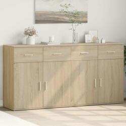 vidaXL Dulapuri, 2 buc. , stejar sonoma, 79x38x80 cm, lemn prelucrat GartenMobel Dekor (3276618) Comoda