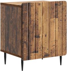 vidaXL Noptiera vintage din lemn prelucrat, culoare lemn vechi, 43x34, 5x52 cm (894351)