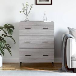 vidaXL Servanta, gri sonoma, 69, 5x34x90 cm, lemn compozit GartenMobel Dekor (827874) Comoda
