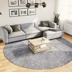 vidaXL Covor pufos cu fire înalte, albastru modern, Ø 280 cm GartenMobel Dekor (375337) Covor