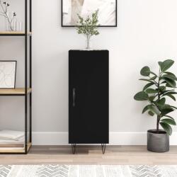 vidaXL Servanta, negru, 34, 5x34x90 cm, lemn compozit GartenMobel Dekor (828533) Comoda