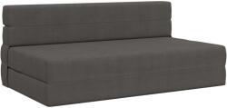 vidaXL Canapea Plianta cu Pat Gri închis 203 x 152 x 15 cm GartenMobel Dekor (900132) Canapea