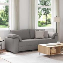 vidaXL Canapea cu perna Gri taupe 219 x 77 x 82 cm tesatura GartenMobel Dekor (4105243) Canapea
