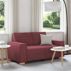 vidaXL Canapea cu 2 locuri, rosu vin, 160x78x84 cm, material textil GartenMobel Dekor (4104973) Canapea