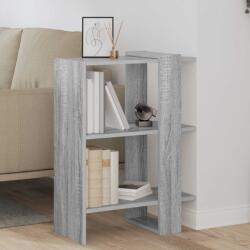 vidaXL Raft pentru carti Gri Sonoma 52 x 25 x 71, 5 cm Lemn compozit GartenMobel Dekor (892404) Biblioteca