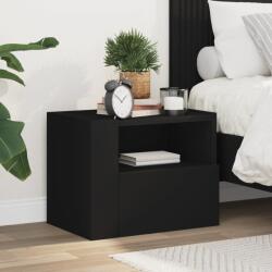 vidaXL Noptiera de perete, negru, 45x30x35 cm GartenMobel Dekor (848313)