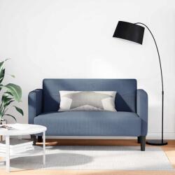 vidaXL Canapea cu doua paturi, 109 cm, tesatura din velur albastru GartenMobel Dekor (4100525) Canapea