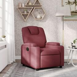 vidaXL Fotoliu rabatabil, rosu vin, material textil GartenMobel Dekor (372368)