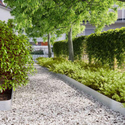 vidaXL Borduri de gazon 50 buc 15x103 cm Otel galvanizat GartenMobel Dekor (860153)