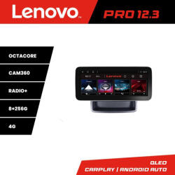 Lenovo Navigatie Renault Trafic 2009-2014 Lenovo QLED 12.3 inch 8GB+256GB (Kit-traffic-2009+PRO-12.3-8+256+Kit-10-9)