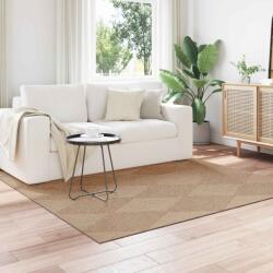 vidaXL Covor patrat de interior maro natural, 240x240 cm, antiderapant (42022556) Covor