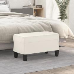 vidaXL Banca, crem, 70x35x41 cm, piele ecologica GartenMobel Dekor (349440)