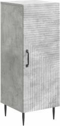 vidaXL Bufet Gri Beton 33 x 34, 5 x 89, 5 cm Lemn prelucrat GartenMobel Dekor (894828) Comoda