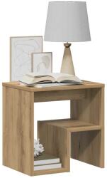 vidaXL Noptiere, 2 buc. , stejar artizanal, 40x30x40 cm, lemn prelucrat GartenMobel Dekor (856529)
