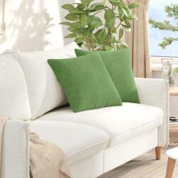 vidaXL Perne pentru canapea 2 pcs Verde deschis 45 x 45 cm GartenMobel Dekor (42013931)