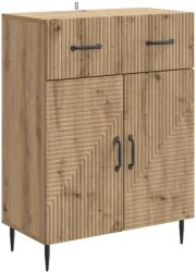 vidaXL Bufet Stejar Artizanal 66 x 34, 5 x 89, 5 cm Lemn prelucrat GartenMobel Dekor (894874) Comoda