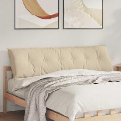 vidaXL Perna pentru spate Crem 180 x 50 cm Tesatura din microfibra GartenMobel Dekor (42014949)