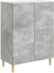 vidaXL Bufet Gri Beton 66 x 34, 5 x 90 cm Lemn prelucrat GartenMobel Dekor (894588) Comoda