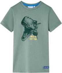 vidaXL Tricou pentru copii, kaki, 104 GartenMobel Dekor (11725)