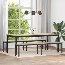vidaXL banca Sonoma 200 x 35 x 45 cm Lemn compozit GartenMobel Dekor (892609)