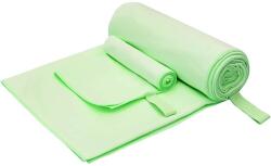 vidaXL Set de Prosoape Sport 2 pcs Verde tesatura GartenMobel Dekor (42011496) Prosop