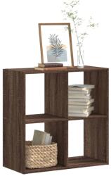 vidaXL Biblioteca, stejar maro, 68, 5x32x68, 5 cm, lemn prelucrat GartenMobel Dekor (852831) Biblioteca