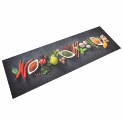vidaXL Covor de bucatarie lavabil Spices, 60x180cm, catifea GartenMobel Dekor (136541) Pres