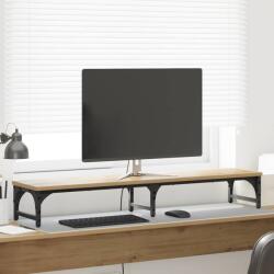 vidaXL Suport pentru monitor Stejar Artizanal 105 x 23 x 15, 5 cm GartenMobel Dekor (882188)