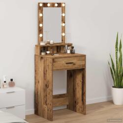 vidaXL Masa de Machiaj cu sertar Maro 50 x 41 x 140 cm Lemn compozit GartenMobel Dekor (865161)
