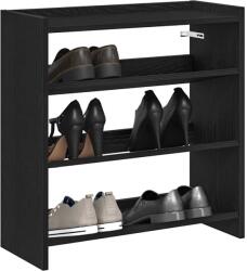 vidaXL Pantofar, negru, 60x25x62 cm, lemn prelucrat GartenMobel Dekor (859888) Pantofar