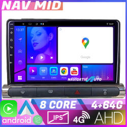Edotec Navigatie Android Citroen C3 2017-2024, 4GB+64GB, 720P, CarPlay (NAV2-9-4+64|K-c3-high)