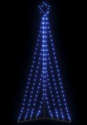 vidaXL Pom de Craciun LED 339 LED-uri Albastru 187 cm GartenMobel Dekor (4016430)