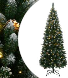 vidaXL Brad de Craciun artificial cu 300 LED-uri, 240 cm GartenMobel Dekor (3315752)