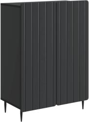 vidaXL Bufet Negru 66 x 34, 5 x 92 cm Lemn prelucrat GartenMobel Dekor (894356) Comoda