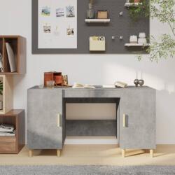 vidaXL Birou, gri beton, 140x50x75 cm, lemn compozit GartenMobel Dekor (812766)