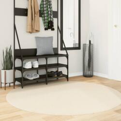 vidaXL Covor HUARTE, fir scurt, moale si lavabil, crem, Ø 160 cm GartenMobel Dekor (375049) Covor