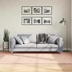vidaXL Covor HUARTE, fir scurt, moale si lavabil, roz pudra, 160x230cm GartenMobel Dekor (375155) Covor