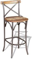 vidaXL Scaun de bar, lemn masiv reciclat GartenMobel Dekor (244014)