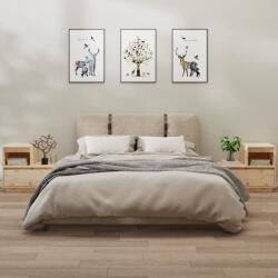 vidaXL Noptiere, 2 buc. , 60x34x51 cm, lemn masiv de pin GartenMobel Dekor (814375)