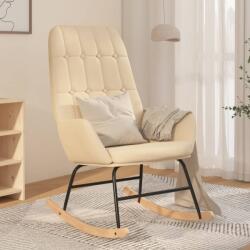 vidaXL Scaun balansoar, crem, material textil GartenMobel Dekor (341255) Balansoar