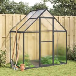vidaXL Sere cu cadru de baza, antracit, 169x114x195 cm, aluminiu GartenMobel Dekor (4005824)