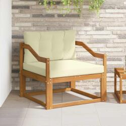 vidaXL Canapea Medie pentru Exterior Lemn Solid de Acacia natural GartenMobel Dekor (3436282) Canapea