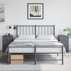 vidaXL Noptiere, 2 buc. , antracit, 34, 5x39x62 cm, otel GartenMobel Dekor (841780)