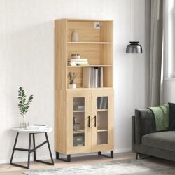vidaXL Dulap înalt, stejar sonoma, 69, 5x34x180 cm, lemn compozit GartenMobel Dekor (3189344) Comoda