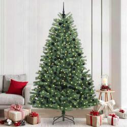 vidaXL Brad de Craciun artificial cu ramuri articulare Verde 240 cm GartenMobel Dekor (3395506)