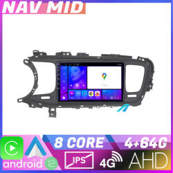 Edotec Navigatie Android Mitsubishi ASX 2017-2021 facelift 4GB 64GB CarPlay (NAV2-9-4+64|K-091-v2)
