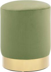 vidaXL Taburet, verde mustar si auriu, catifea 28 x 36 cm GartenMobel Dekor (249841)