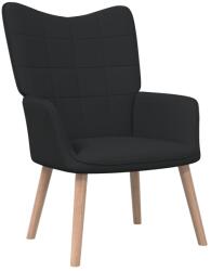 vidaXL Scaun de relaxare, negru, material textil GartenMobel Dekor (327925)