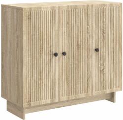 vidaXL Bufet Stejar Sonoma 89 x 34, 5 x 80 cm Lemn prelucrat GartenMobel Dekor (893957) Comoda