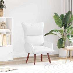 vidaXL fotoliu Alb 69 x 74 x 93 cm Piele artificiala GartenMobel Dekor (42001864)